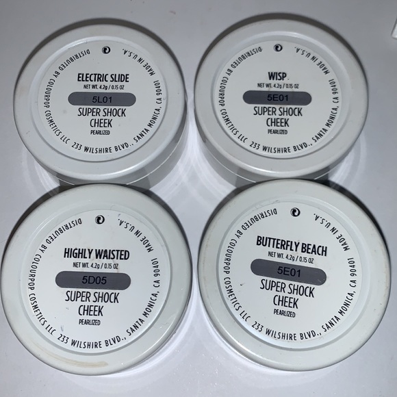 Set of 4 LE Super Shock Cheek Highlighter Colourpop - Picture 4 of 16